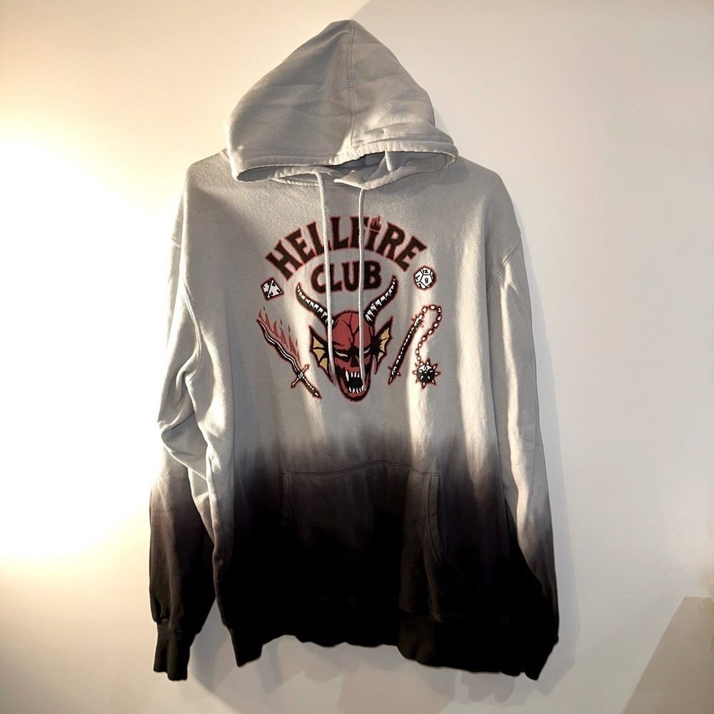 Stranger Things Hellfire Club Pullover Hoodie - M… - image 2